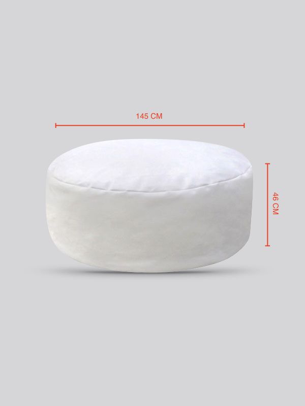 Circular Beanbag - White