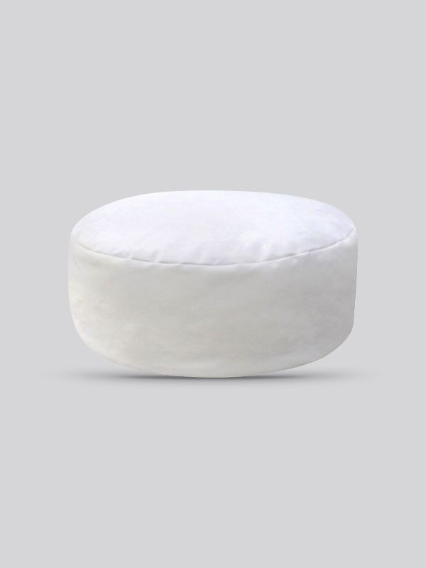 Circular Beanbag - White