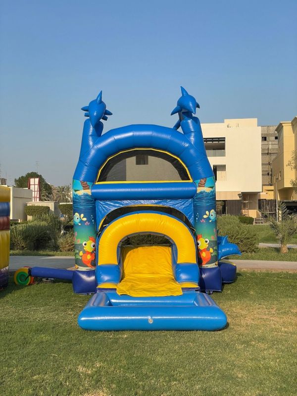 Dolphin Bouncy Castle