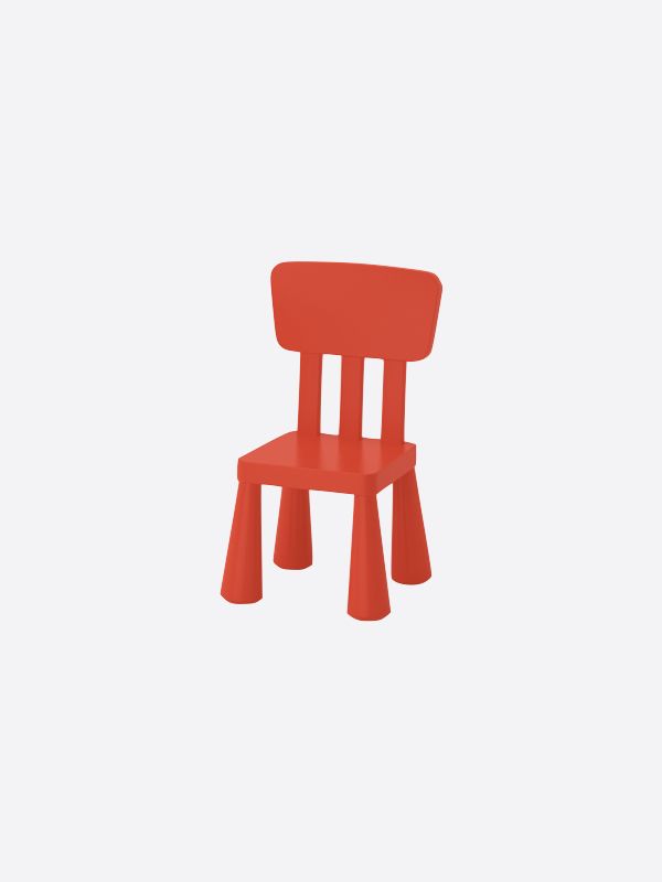 Kids Chair - Red
