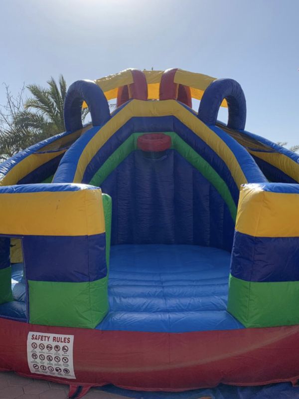 Obstacle bouncy castle