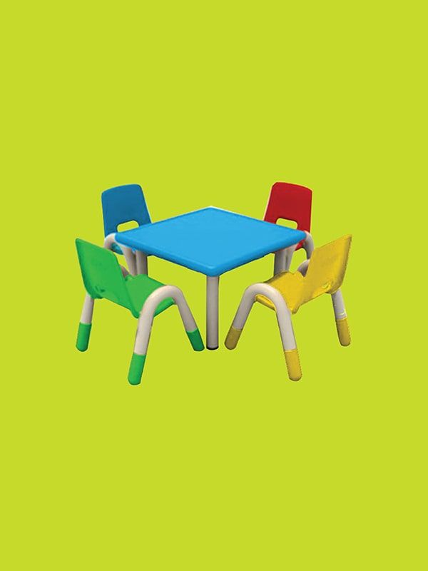 Sqaure Table & Chairs