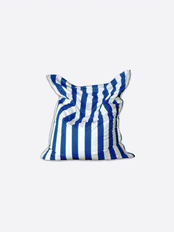 Striped Beanbag - Blue