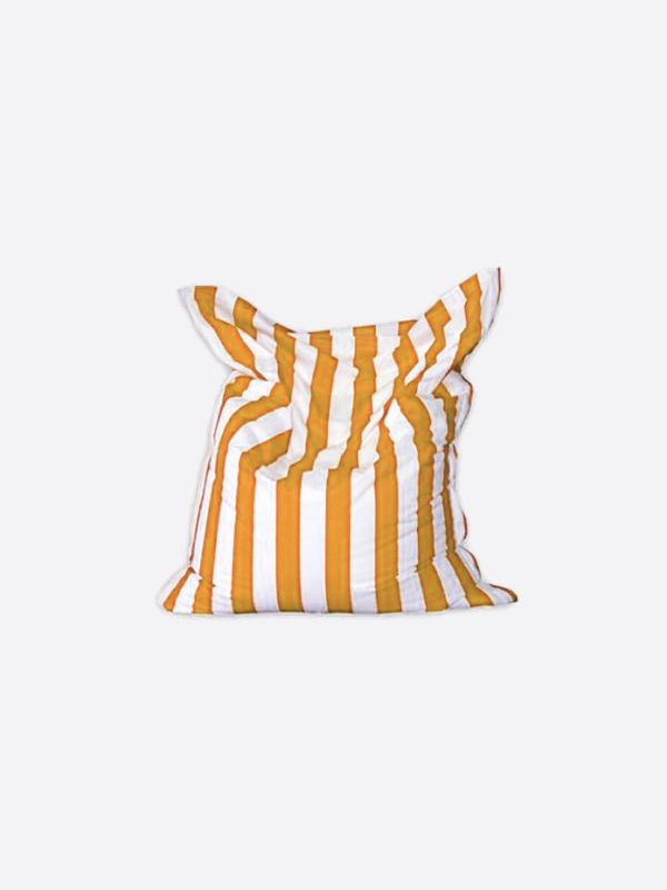 Striped Beanbag - Yellow