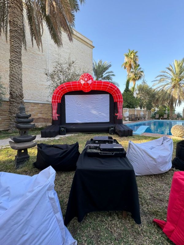 Spiderman Inflatable Screen Package