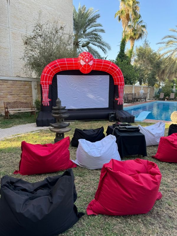 Spiderman Inflatable Screen Package