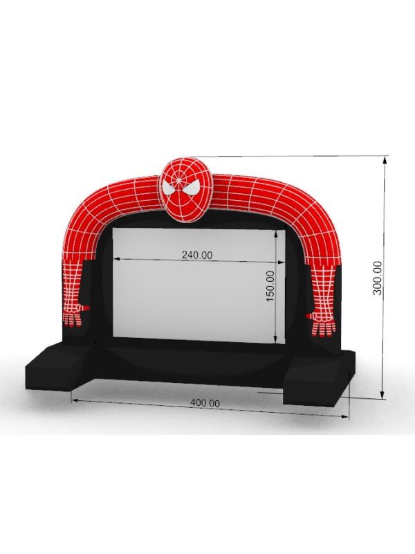 Spiderman Inflatable Screen Package